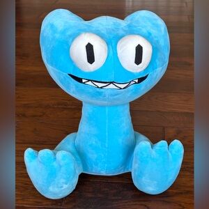 Cyan The Plush Ultra Soft Plush from the popular game Rainbow Friends• Size 15”